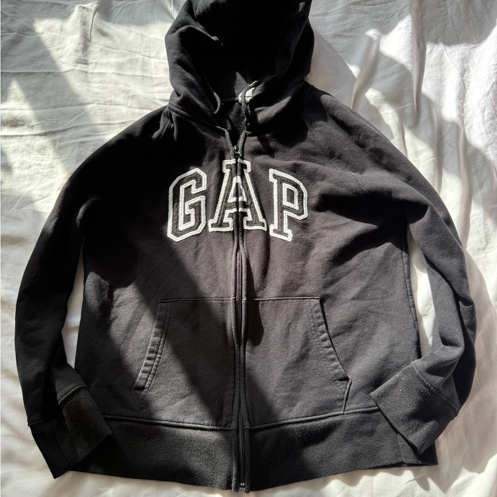GAP Black Off-the-Shoulder Sweater